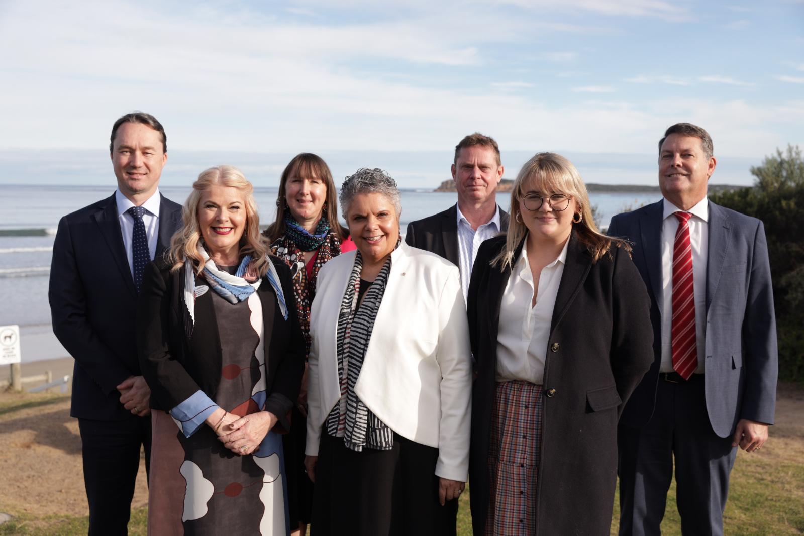 Ryman names its new villages after prominent Australians, including performing arts star Deborah Cheetham (centre)