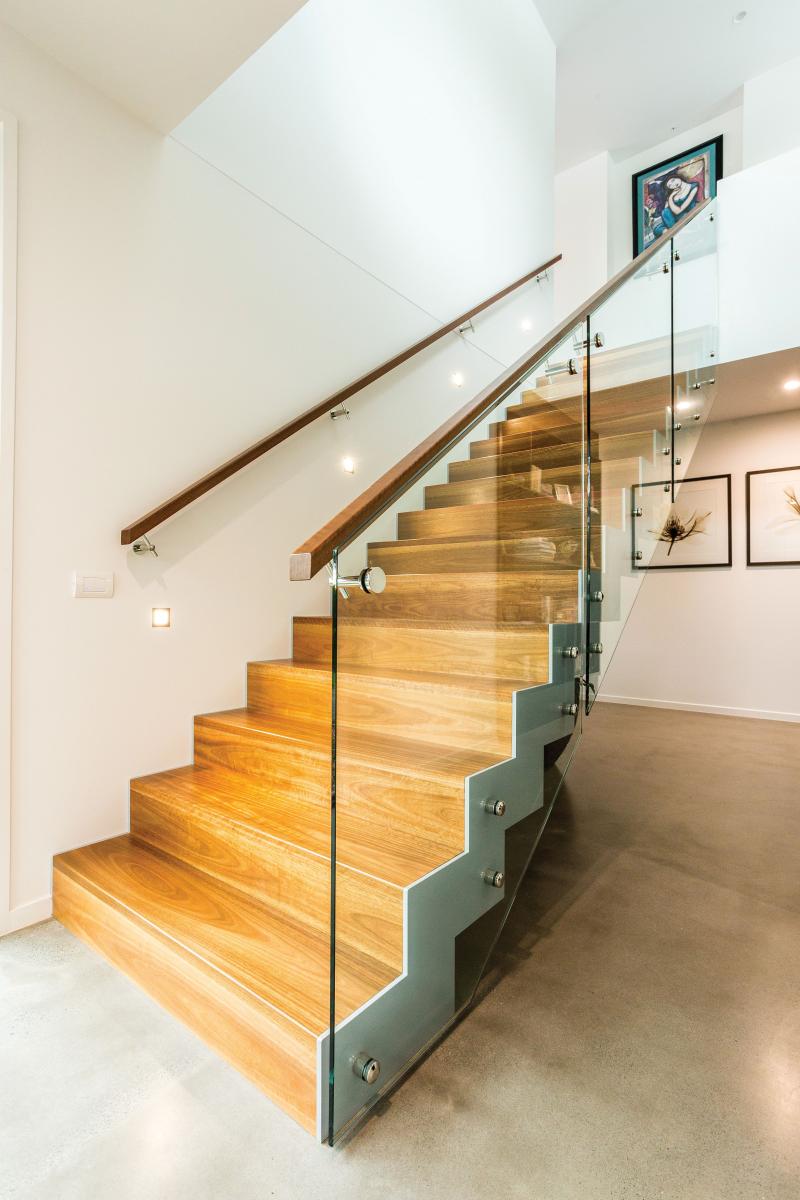 If you need stairs, stairs with handrails are a must Picture credit: Livable Housing Australia